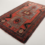 Persian Hamadan Rug | 4' 5" x 7' 6"