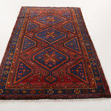 Persian Hamadan Rug | 4' 6" x 7' 3"
