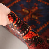 Persian Hamadan Rug | 4' 6" x 7' 3"