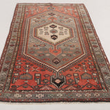 Persian Zanjan Rug | 4' 3" x 7' 10"