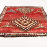 Persian Shiraz Rug | 5' 11" x 6' 9"