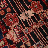 Persian Nahavand Runner Rug | 3' 8" x 16' 1"