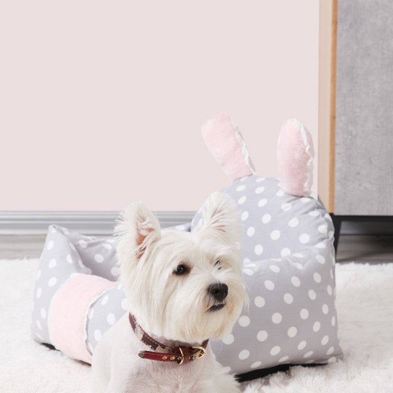 Universal Dog Bed with Washable Cushion for Pets Rug the Rock