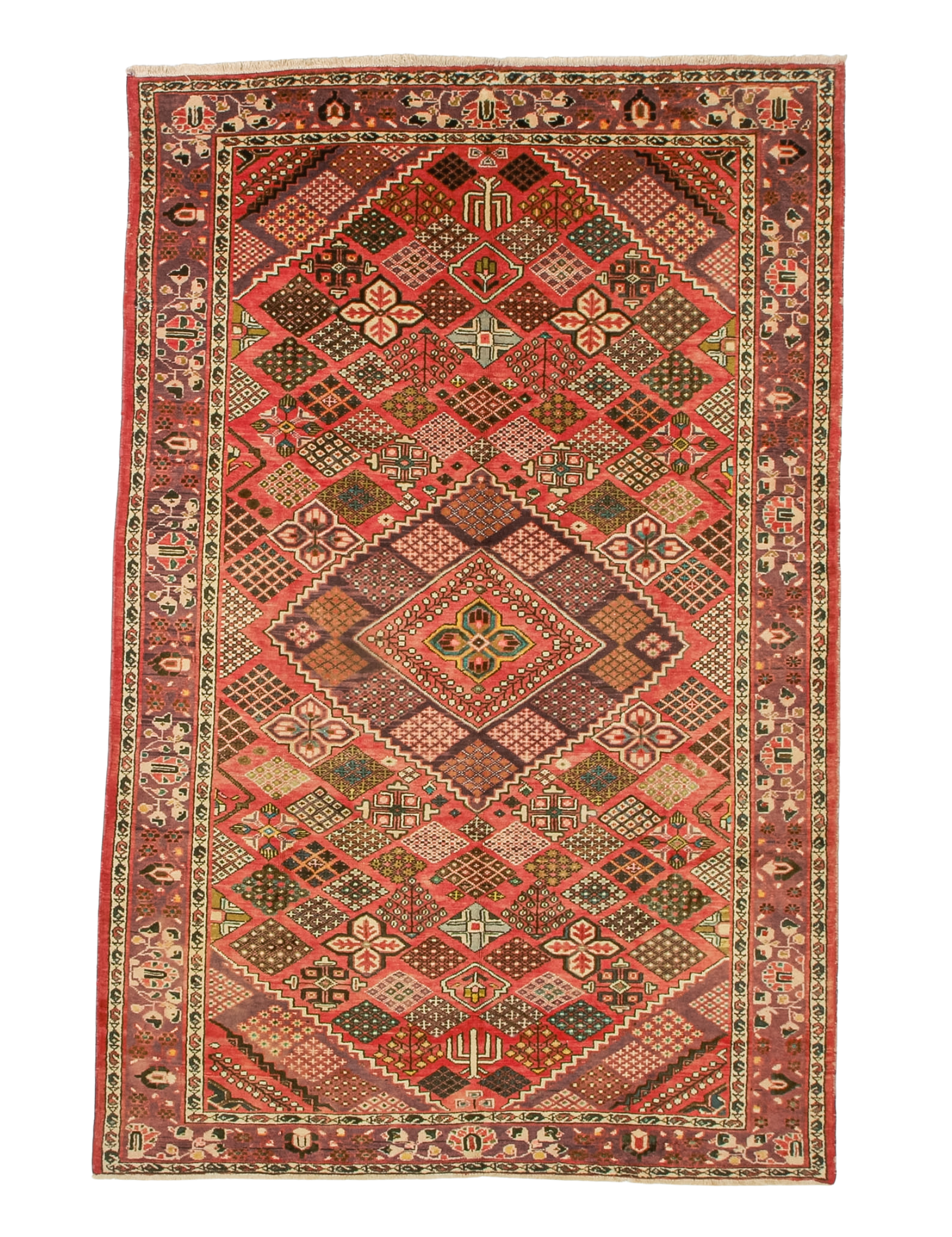 Persian Bakhtiari Rug | 6' 6" x 10' Rug the Rock