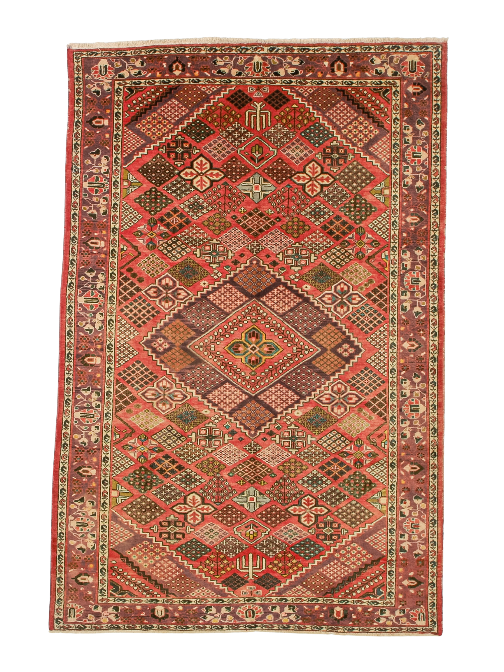 Persian Bakhtiari Rug | 6' 6" x 10' Rug the Rock