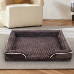 Waterproof Fabric Removable And Washable Pet Bed Rug the Rock
