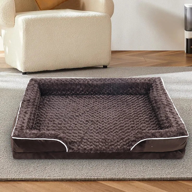 Waterproof Fabric Removable And Washable Pet Bed Rug the Rock