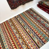 Afghan Maimana Kilim Rug | 6' 7" x 9' 10"