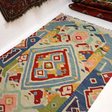 Afghan Maimana Kilim Rug | 5' 7" x 8' 9"