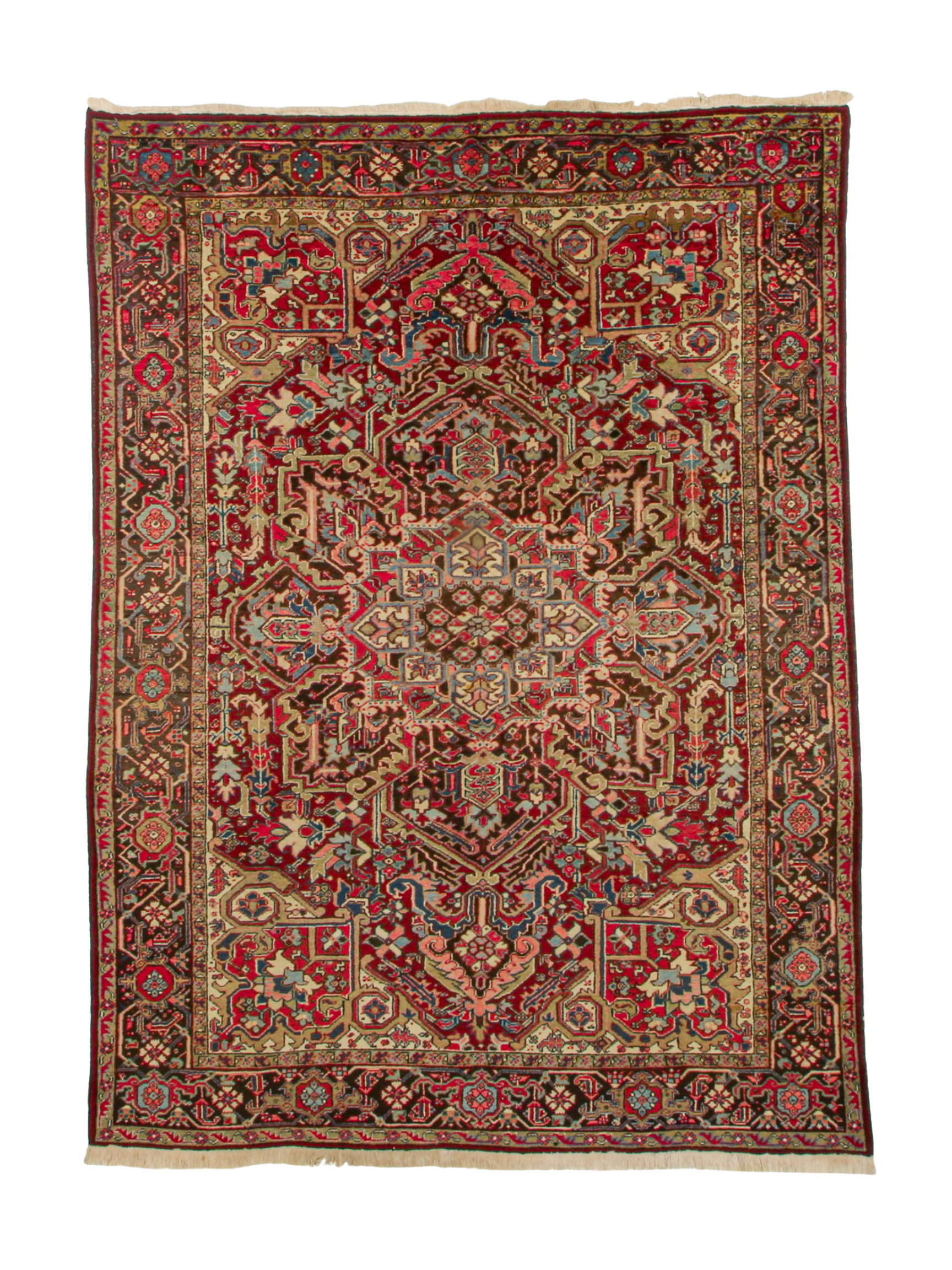 Persian Heriz Rug | 8' x 10' 10" Rug the Rock