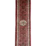 Vintage Hosseinabad Wool Runner, full rug view. Original catalog photograph; SKU EE 1.0067.