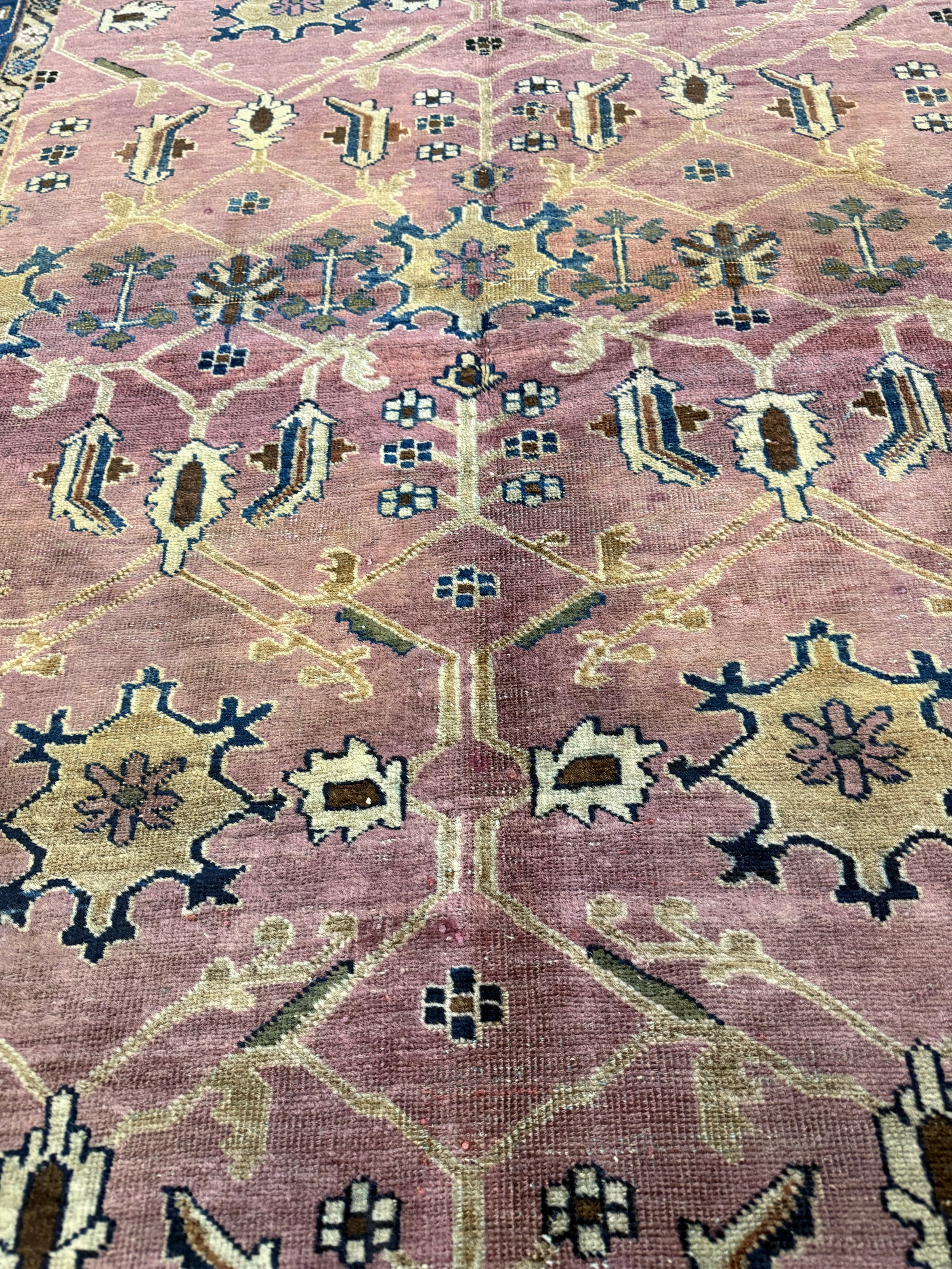Vintage Sarouk Rug. Original rug photograph; SKU EE1.0236; source EE 1.0236 IMG_6646.