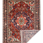 Vintage Chaleshtor Bakhtiari Wool Rug, full rug view. Original catalog photograph; SKU EE 1.1547.