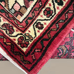 Vintage Hosseinabad Wool Runner | 2'5" × 12'6". Edited documentary rug photograph; SKU EE 1.0067; source undefined.
