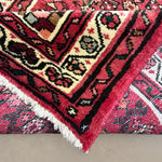 Vintage Hosseinabad Wool Runner | 2'5" × 12'6". Edited documentary rug photograph; SKU EE 1.0067; source undefined.