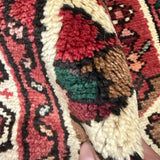 Vintage Hosseinabad Wool Runner | 2'5" × 12'6". Original rug photograph; SKU EE 1.0067; source undefined.