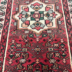 Vintage Hosseinabad Wool Runner | 2'5" × 12'6". Original rug photograph; SKU EE 1.0067; source undefined.