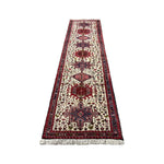 Vintage Aq Bolagh Qarajeh Wool Runner | 2'4" × 9'7". Edited documentary rug photograph; SKU EE 1.0113; source undefined.