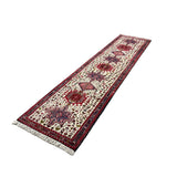 Vintage Aq Bolagh Qarajeh Wool Runner | 2'4" × 9'7". Edited documentary rug photograph; SKU EE 1.0113; source undefined.