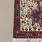 Vintage Aq Bolagh Qarajeh Wool Runner | 2'4" × 9'7". Edited documentary rug photograph; SKU EE 1.0113; source undefined.