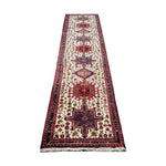 Vintage Aq Bolagh Qarajeh Wool Runner | 2'4" × 9'7". Edited documentary rug photograph; SKU EE 1.0113; source undefined.