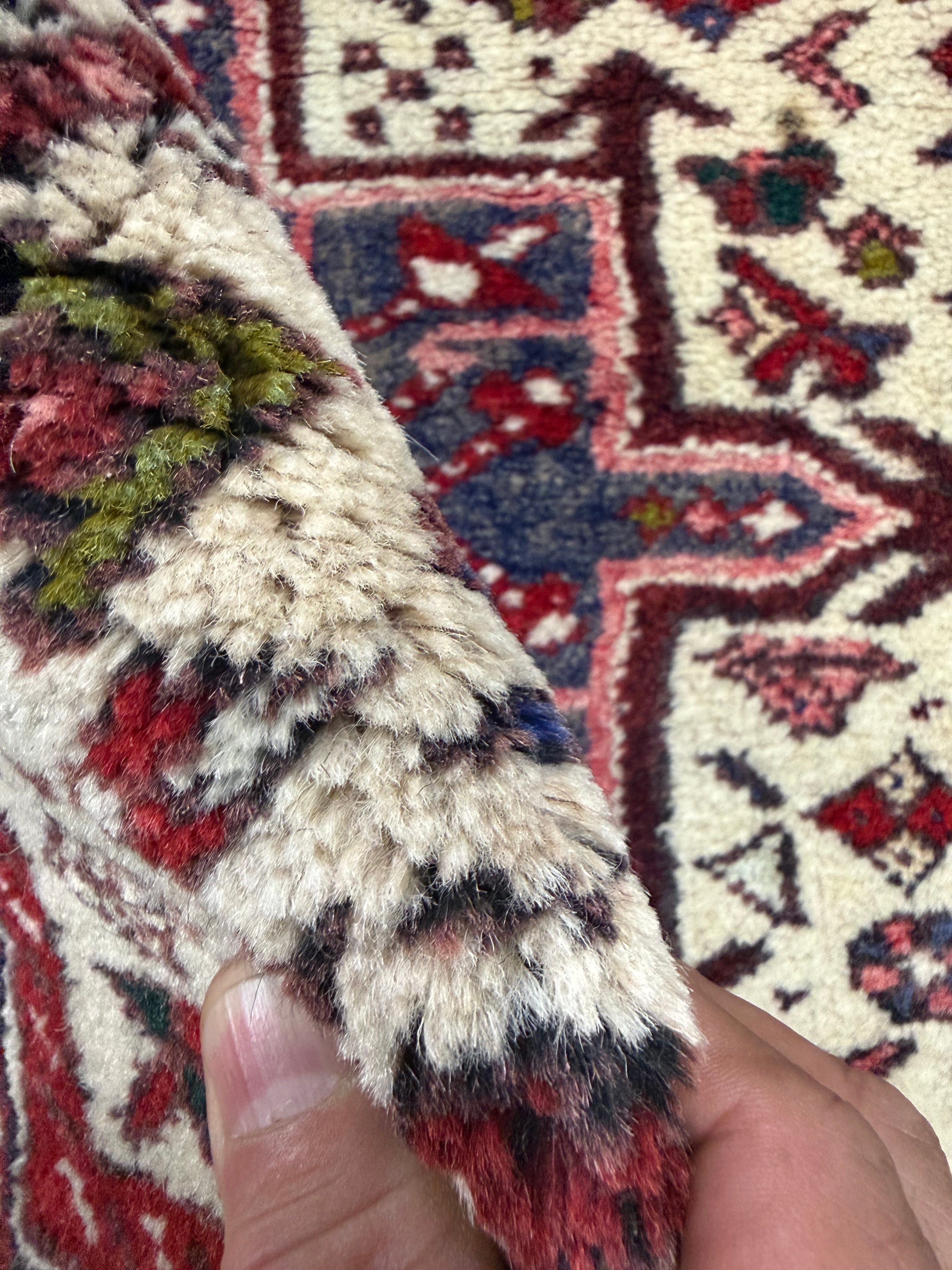 Vintage Aq Bolagh Qarajeh Wool Runner | 2'4" × 9'7". Original rug photograph; SKU EE 1.0113; source undefined.