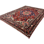 Vintage Chaleshtor Bakhtiari Wool Rug. Edited documentary rug photograph; SKU EE 1.1547; source IMG_7290.