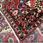 Vintage Chaleshtor Bakhtiari Wool Rug. Edited documentary rug photograph; SKU EE 1.1547; source IMG_7294.