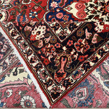 Vintage Chaleshtor Bakhtiari Wool Rug. Edited documentary rug photograph; SKU EE 1.1547; source IMG_7294.