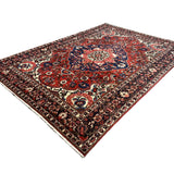 Vintage Chaleshtor Bakhtiari Wool Rug. Edited documentary rug photograph; SKU EE 1.1547; source IMG_7301.