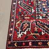 Vintage Shalamzar Bakhtiari Wool Rug. Edited documentary rug photograph; SKU EE 1.1551; source IMG_7335.