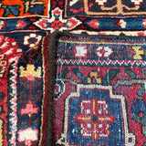 Vintage Shalamzar Bakhtiari Wool Rug. Original rug photograph; SKU EE 1.1551; source IMG_7328.