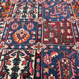 Vintage Shalamzar Bakhtiari Wool Rug. Original rug photograph; SKU EE 1.1551; source IMG_7336.