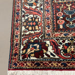 Vintage Shalamzar Bakhtiari Wool Rug. Edited documentary rug photograph; SKU EE 32215; source IMG_7432.