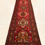 Persian Heriz Runner Rug | 3' 2" x 12' 7" Rug the Rock