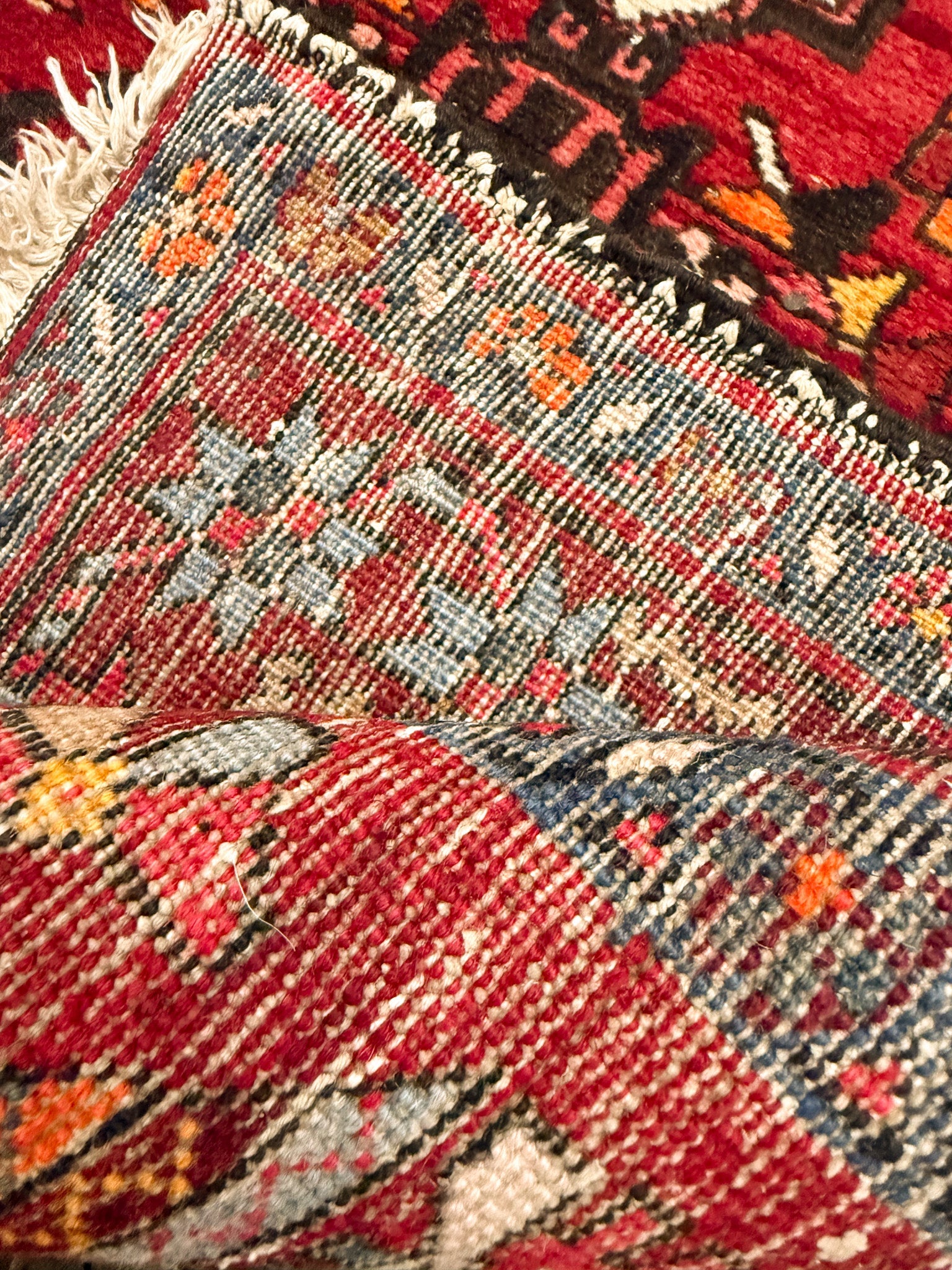 Persian Heriz Runner Rug | 3' 2" x 12' 7" Rug the Rock