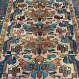 Vintage Varamin Rug. Original rug photograph; SKU ES50408; source IMG_7689.
