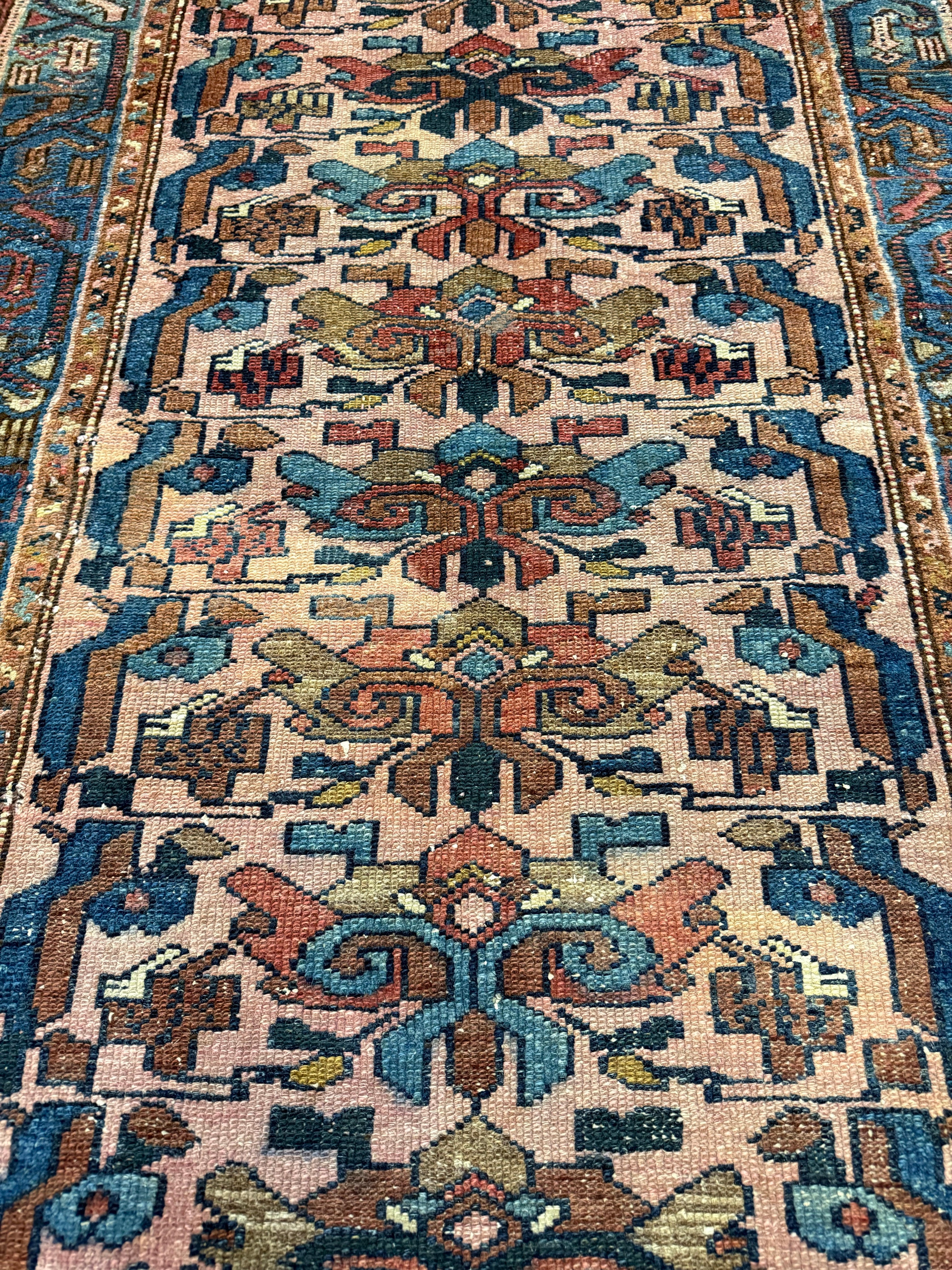 Vintage Varamin Rug. Original rug photograph; SKU ES50408; source IMG_7689.