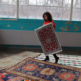 Persian Nain Rug | 1' 10" x 2' 11"