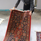 Persian Qom Kork Wool Runner | 2' 9" x 8' 6"