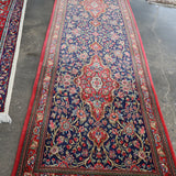 Persian Qom Kork Wool Runner | 2' 9" x 8' 6"