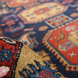 Persian Meshkin Rug | 4' 7"x 6' 9"