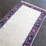 Persian Kirman Runner Rug | 3' 4" x 13' 4"