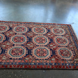 NW Persian Meshkin Runner Rug | 4' 1" x 11' 9"