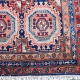 NW Persian Meshkin Runner Rug | 4' 1" x 11' 9"