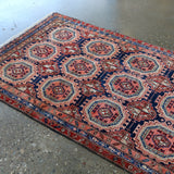 NW Persian Meshkin Runner Rug | 4' 1" x 11' 9"