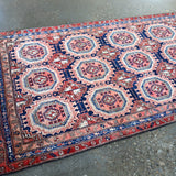 NW Persian Meshkin Runner Rug | 4' 1" x 11' 9"