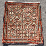 Persian Bidjar Rug | 2' 4" x 2' 7"