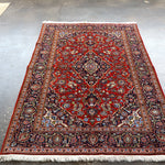 Persian Kashan Rug | 4' 6" x 6' 11" Rug the Rock