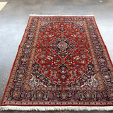 Persian Kashan Rug | 4' 6" x 6' 11" Rug the Rock